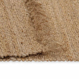 Vidaxl vloerkleed 120x180 cm handgeweven jute natuurlijk - afbeelding 3