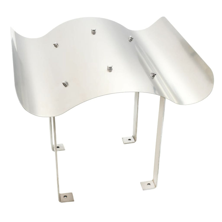 Vidaxl schoorsteenkap roestvrij staal 50 x 50 x 37 cm