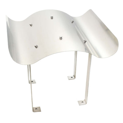 Vidaxl schoorsteenkap roestvrij staal 60 x 80 x 39 cm