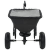 Vidaxl strooiwagen sleepmodel 45 l 125x74x79 cm pvc en staal