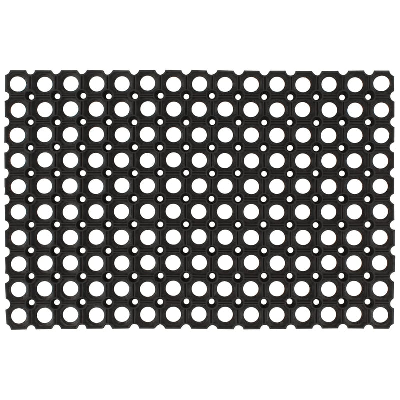 Vidaxl rubbermatten 5 st 16 mm 40x60 cm