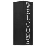 Vidaxl parapluhouder welcome staal zwart - afbeelding 2