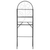 Vidaxl badkamerrek 60x33x174 cm zwart