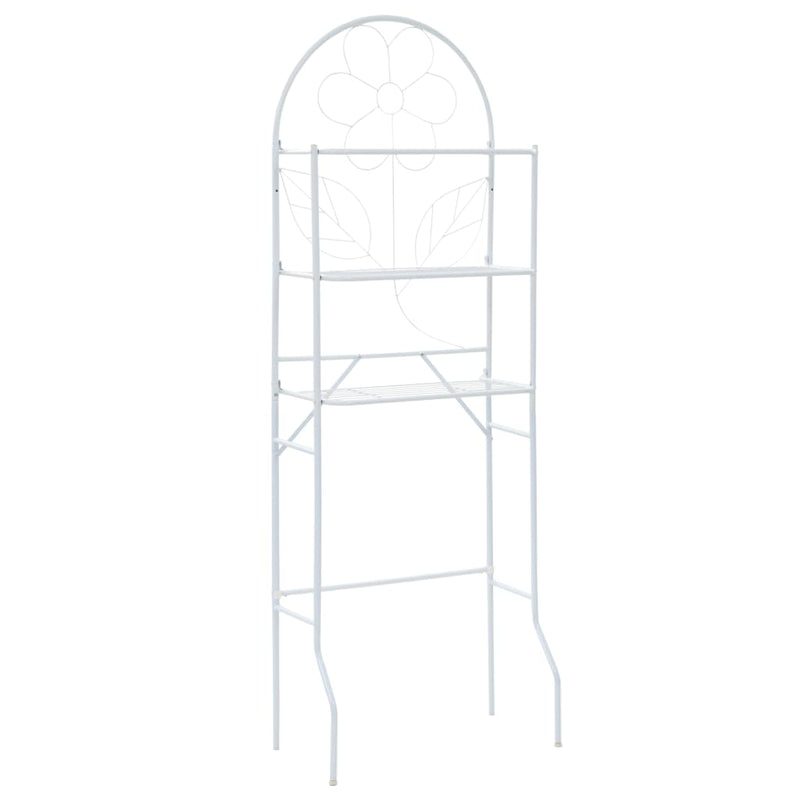Vidaxl badkamerrek 60x33x174 cm wit