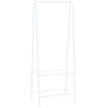 Vidaxl kledingrek 59x35x150 cm wit