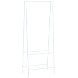 Vidaxl kledingrek 59x35x150 cm wit - afbeelding 1