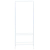 Vidaxl kledingrek 59x35x150 cm wit