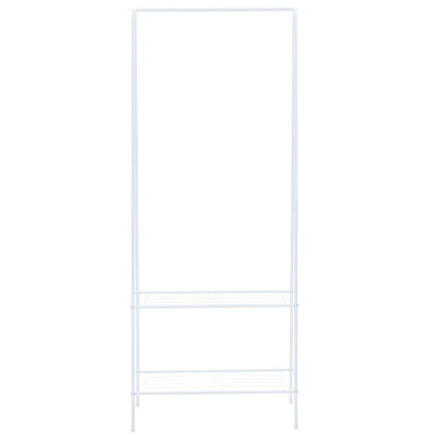 Vidaxl kledingrek 59x35x150 cm wit