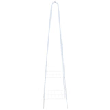 Vidaxl kledingrek 59x35x150 cm wit - afbeelding 3