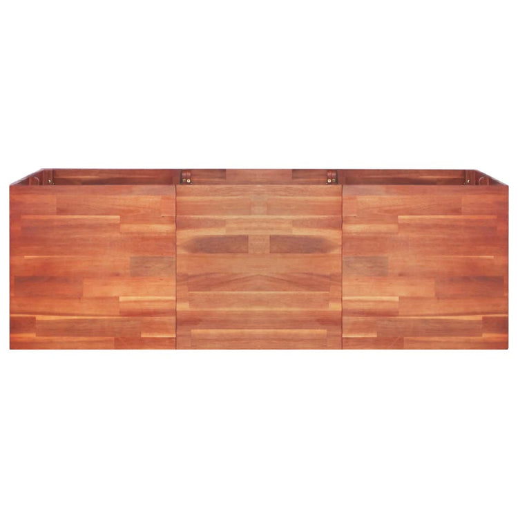 Vidaxl plantenbak verhoogd 150x100x50 cm acaciahout
