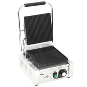 Vidaxl panini grill gegroefd 1800 w 31x30,5x20 cm roestvrij staal - afbeelding 3