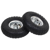 Vidaxl steekwagenwielen 4,10 3,50-4 (260x83) rubber 2 st - afbeelding 1
