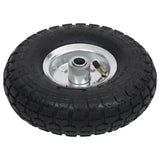 Vidaxl steekwagenwielen 4,10 3,50-4 (260x83) rubber 2 st - afbeelding 2