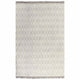 Vidaxl kelim vloerkleed met patroon 120x180 cm katoen taupe