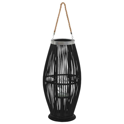 Vidaxl lantaarnhouder hangend 60 cm bamboe zwart