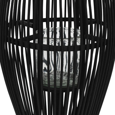 Vidaxl lantaarnhouder hangend 60 cm bamboe zwart