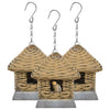Vidaxl vogelhuizen 3 st wicker