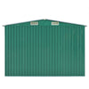 VidaXL Tuinschuur 257x489x181 cm metaal groen