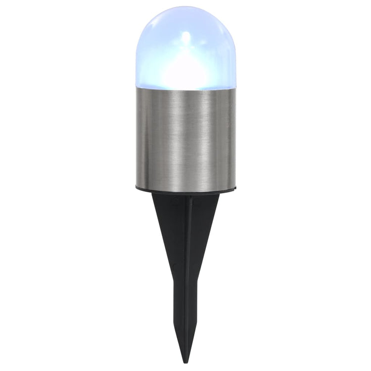 VidaXL Grondlampen 12 st solar LED wit
