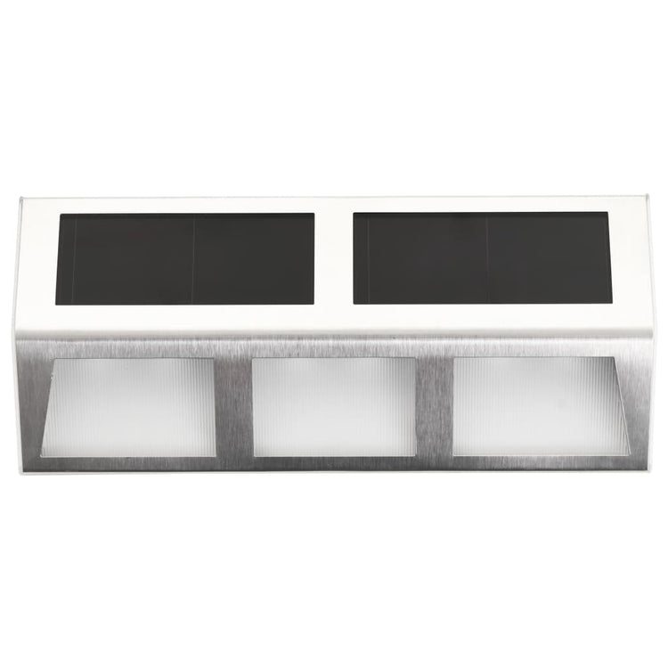 VidaXL Solarlampen 4 st LED warmwit