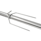 Vidaxl automatische barbecue met motor 207x45x81 cm roestvrij staal - afbeelding 3