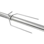 Vidaxl automatische barbecue met motor 207x45x81 cm roestvrij staal - afbeelding 3