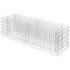 Vidaxl gabion plantenbak verhoogd 180x50x50 cm gegalvaniseerd staal