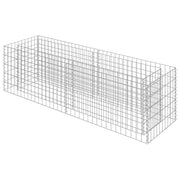 Vidaxl gabion plantenbak verhoogd 180x50x50 cm gegalvaniseerd staal - afbeelding 2