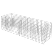 Vidaxl gabion plantenbak verhoogd 180x50x50 cm gegalvaniseerd staal - afbeelding 3