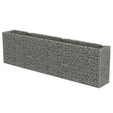 VidaXL Gabion plantenbak verhoogd 360x50x100 cm gegalvaniseerd staal - afbeelding 2