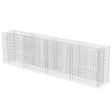 VidaXL Gabion plantenbak verhoogd 360x50x100 cm gegalvaniseerd staal - afbeelding 3