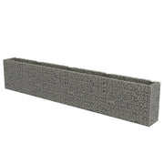 VidaXL Gabion plantenbak verhoogd 540x50x100 cm gegalvaniseerd staal - afbeelding 2