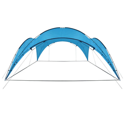 Vidaxl partytent boog 450x450x265 cm lichtblauw