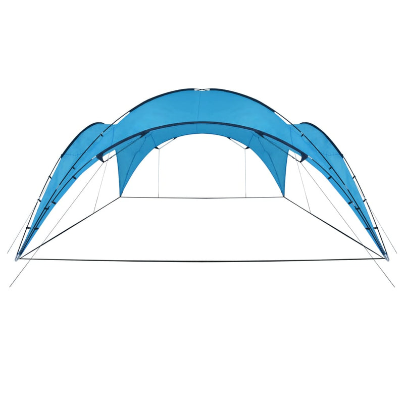 Vidaxl partytent boog 450x450x265 cm lichtblauw