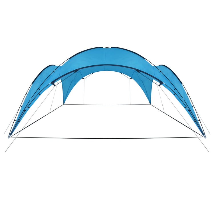 Vidaxl partytent boog 450x450x265 cm lichtblauw