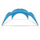 Vidaxl partytent boog 450x450x265 cm lichtblauw