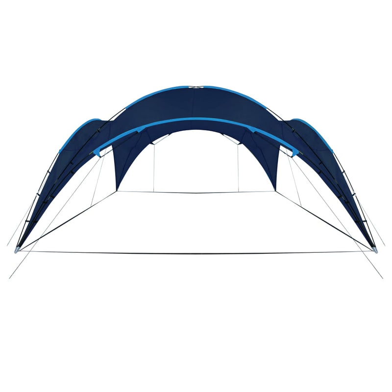 Vidaxl partytent boog 450x450x265 cm donkerblauw