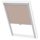 Vidaxl rolgordijn verduisterend beige ck04