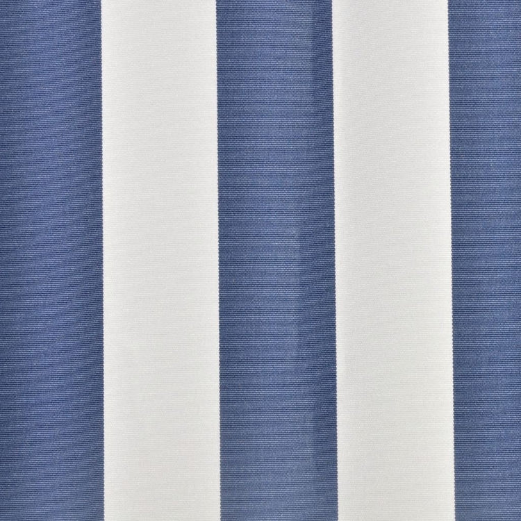 Vidaxl luifeldoek 500x300 cm canvas blauw en wit