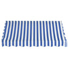 Vidaxl markies blauw 200 cm stof