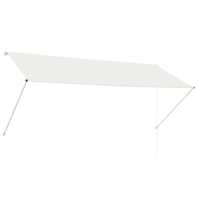 Vidaxl luifel uittrekbaar 300x150 cm crème