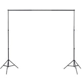 Vidaxl fotostudioset met 3 katoenen achtergronden en frame 3x3 m - afbeelding 2