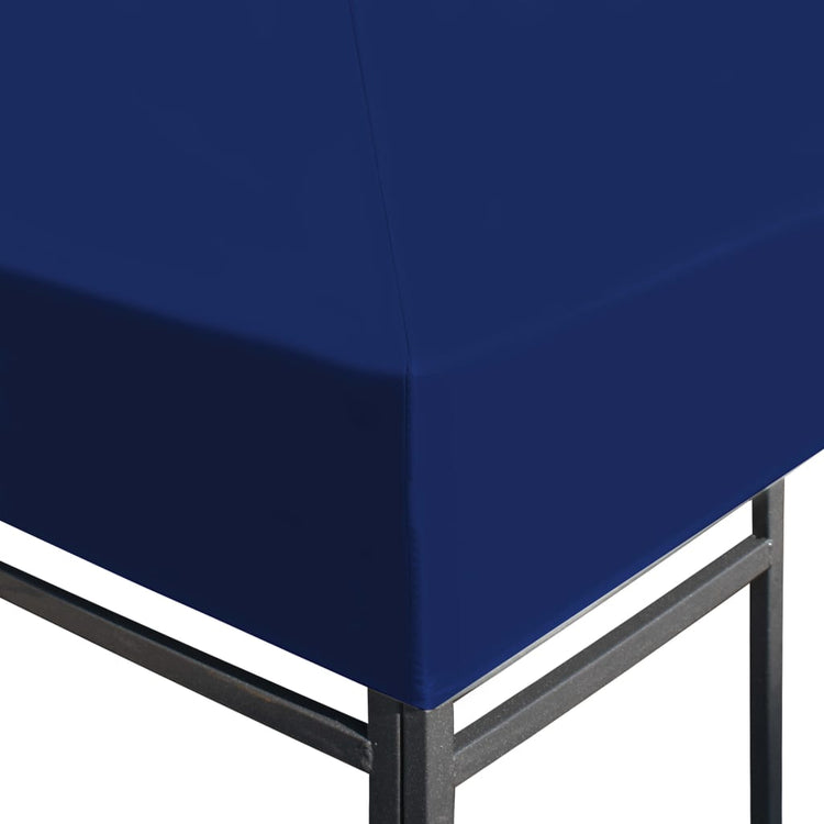 Vidaxl prieeldak 310 g m² 4x3 m blauw