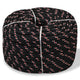 Vidaxl boot touw 16 mm 50 m polypropyleen zwart
