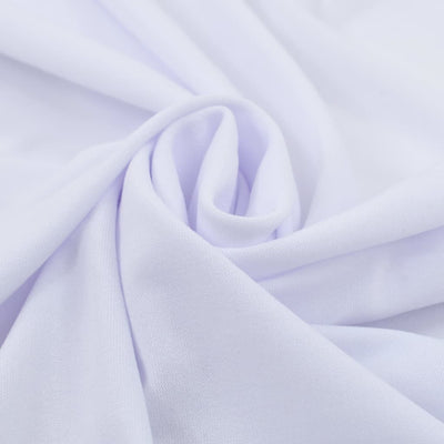 Vidaxl 2 st tafelhoezen stretch met rok 150x74 cm wit