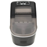 Vidaxl ijsblokjesmachine 2,4 l 15 kg 24 u zwart - afbeelding 3