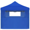 VidaXL Vouwtent pop-up met 5 zijwanden 3x9 m blauw