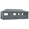 VidaXL Vouwtent pop-up met 8 zijwanden 3x9 m antraciet