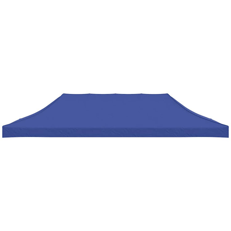 Vidaxl partytentdak 3x6 m blauw