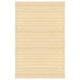 Vidaxl tapijt 100x160 cm bamboe naturel